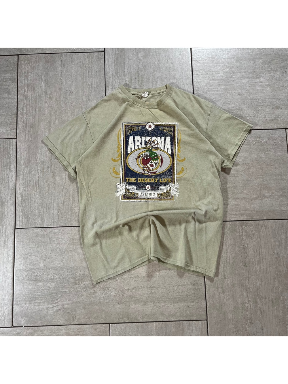 Vintage Arizona Graphic Print T-Shirt Medium